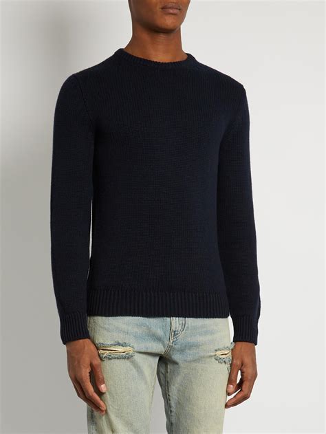 saint laurent cashmere sweater.